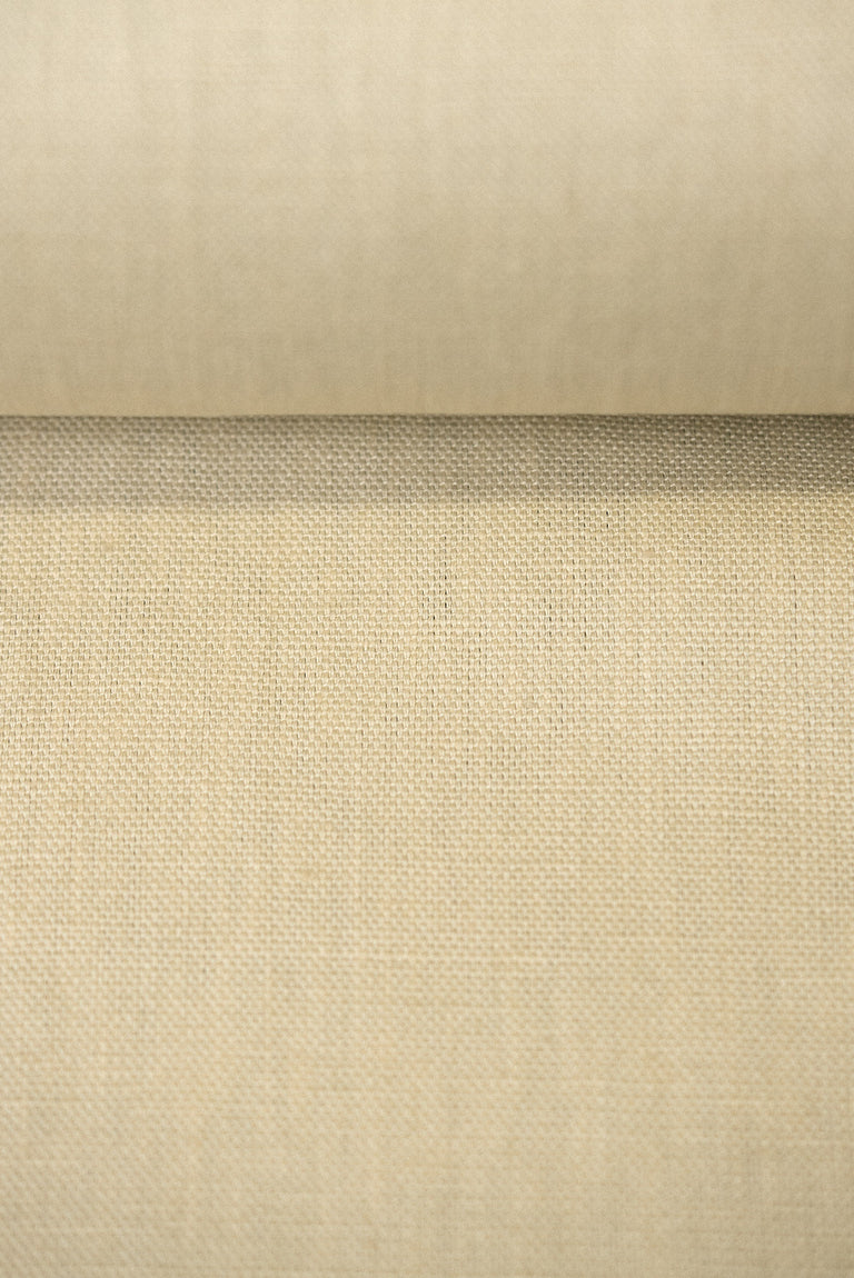 1 Yard Solid Oatmeal Pure Linen Canvas Fabric 10.5 oz Softened 58 Inches Wide