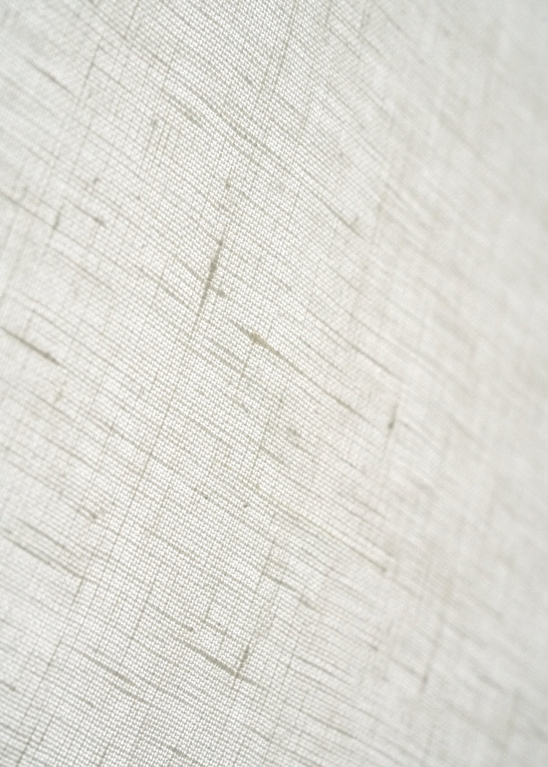 1 Yard Double Width Ivory Pure Linen Fabric 5.5 oz 110 Inches Wide for Dyeing and Printing