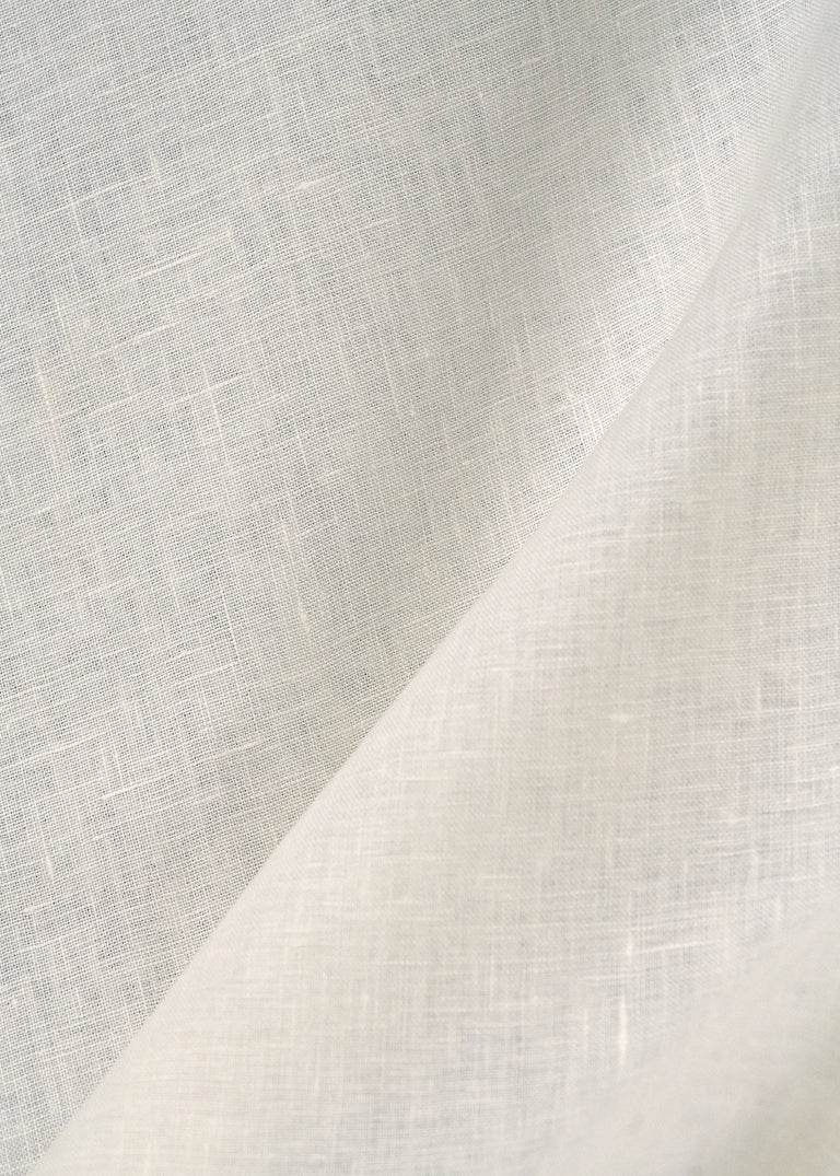 1 Yard Double Width Ivory Pure Linen Fabric 5.5 oz 110 Inches Wide for Dyeing and Printing
