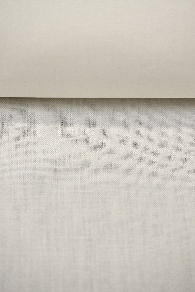 1 Yard Solid Off White Pure Linen Canvas Fabric 10.5 oz Durable 58 Inches Wide