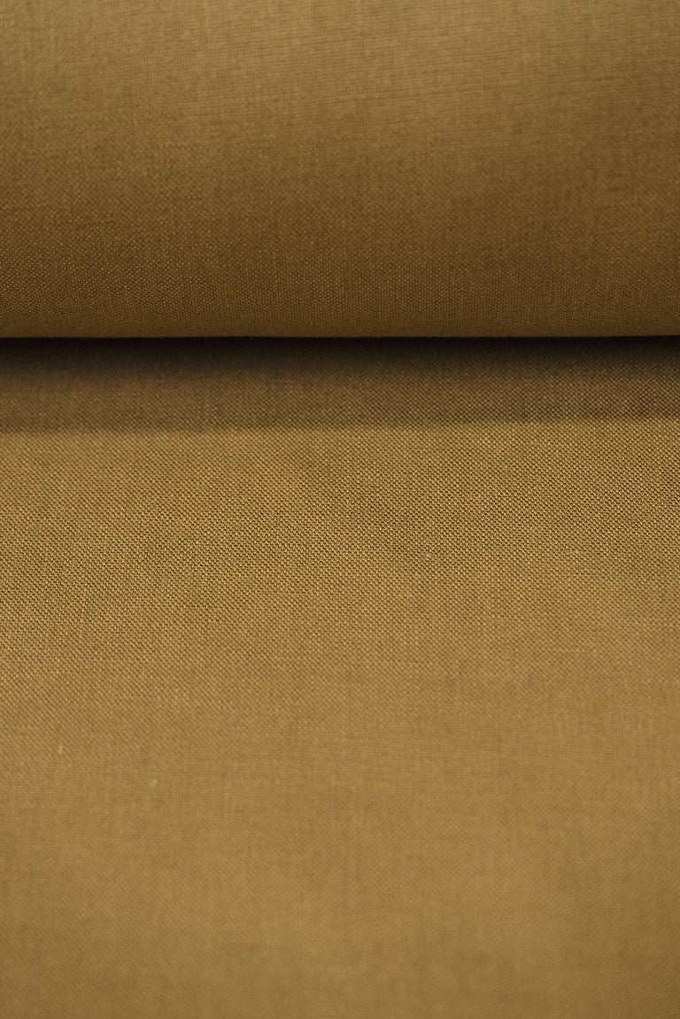1 Yard Olive Pure Linen Fabric Heavyweight 10.5 oz 56/58 Inches Wide