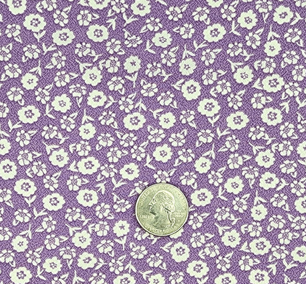 1 Yard Lavender Poly Crepe Bubble Fabric, 56/57" Wide, Lightweight & Textured
