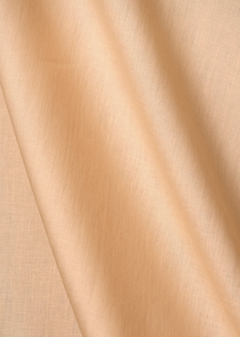1 Yard Peach Linen Fabric Softened Lightweight Solid 55 Inches Wide for Garments and DIY Projects