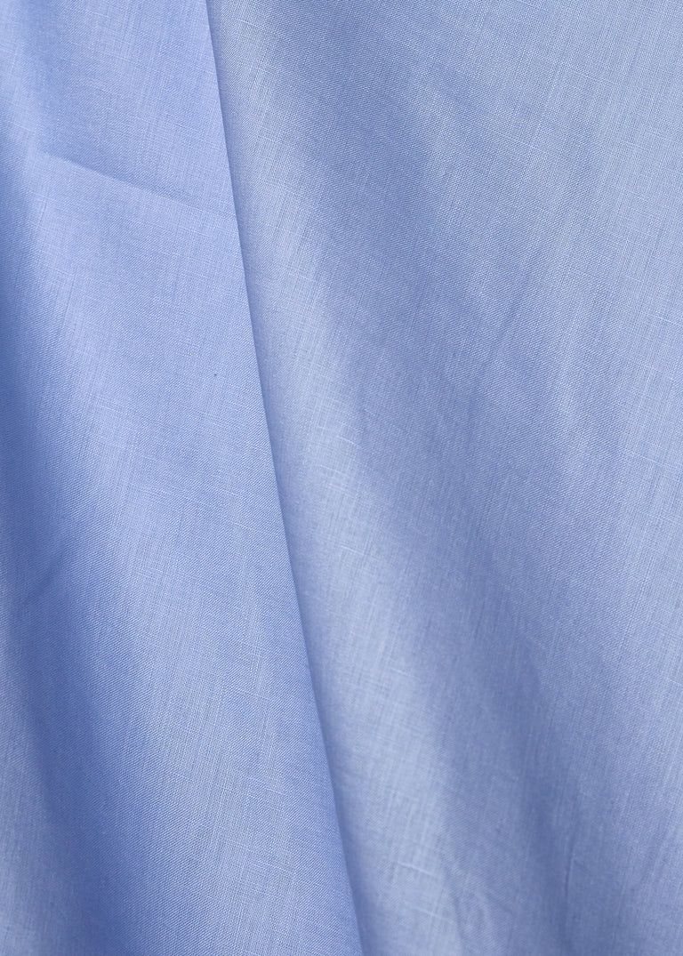 1 Yard Periwinkle Linen Fabric Softened Lightweight Solid 55 Inches Wide for Apparel and Crafts