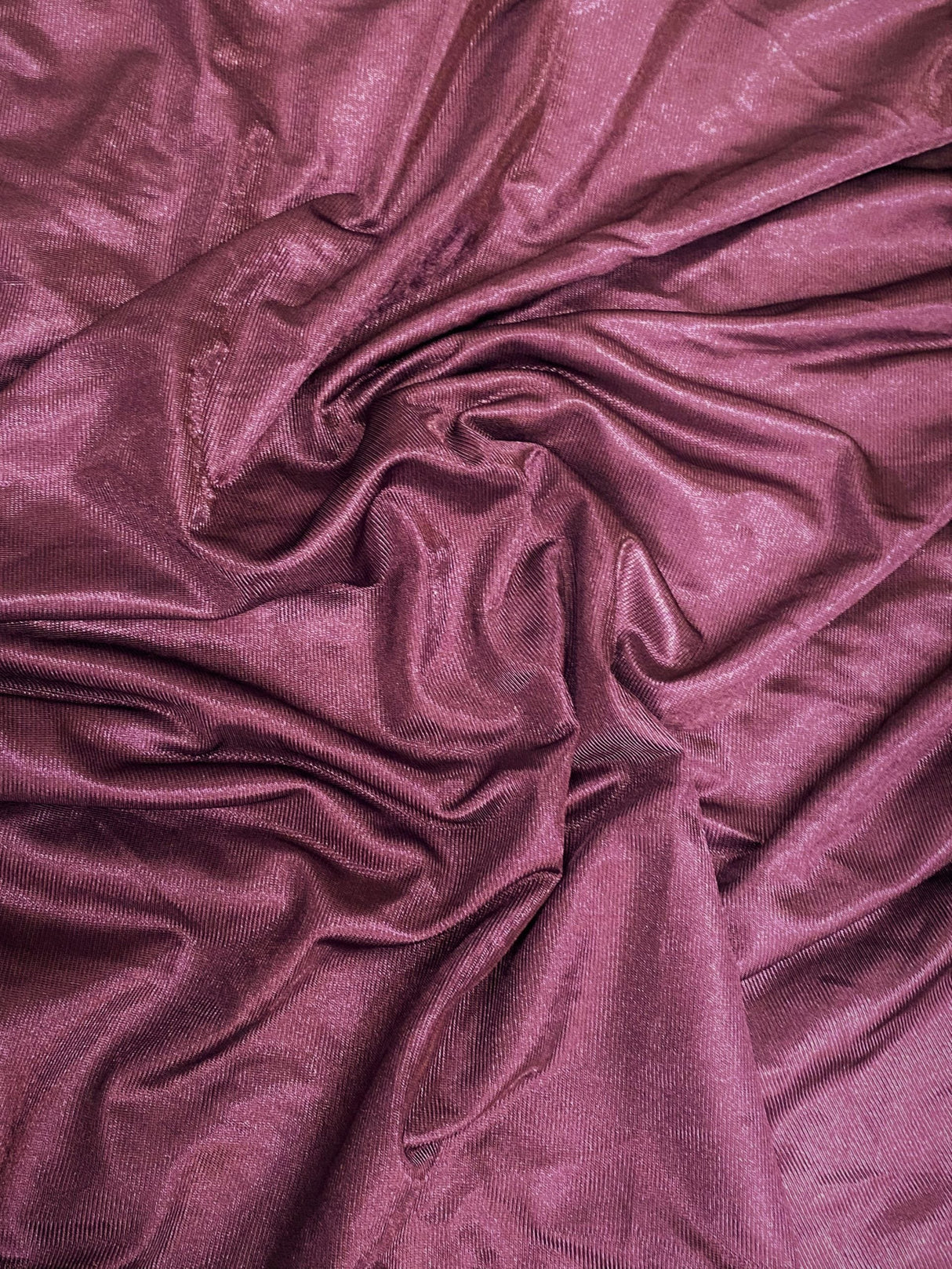 1 Yard Purple Low Stretch Polyester Fabric Extra Wide 108/120 Inch Width