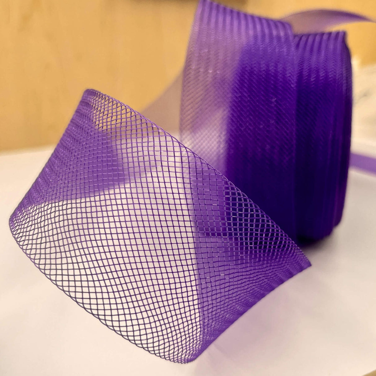 1 Yard Nylon Horsehair Trim 2" Wide Stiff Crinoline Braid for Costumes & Formal Wear