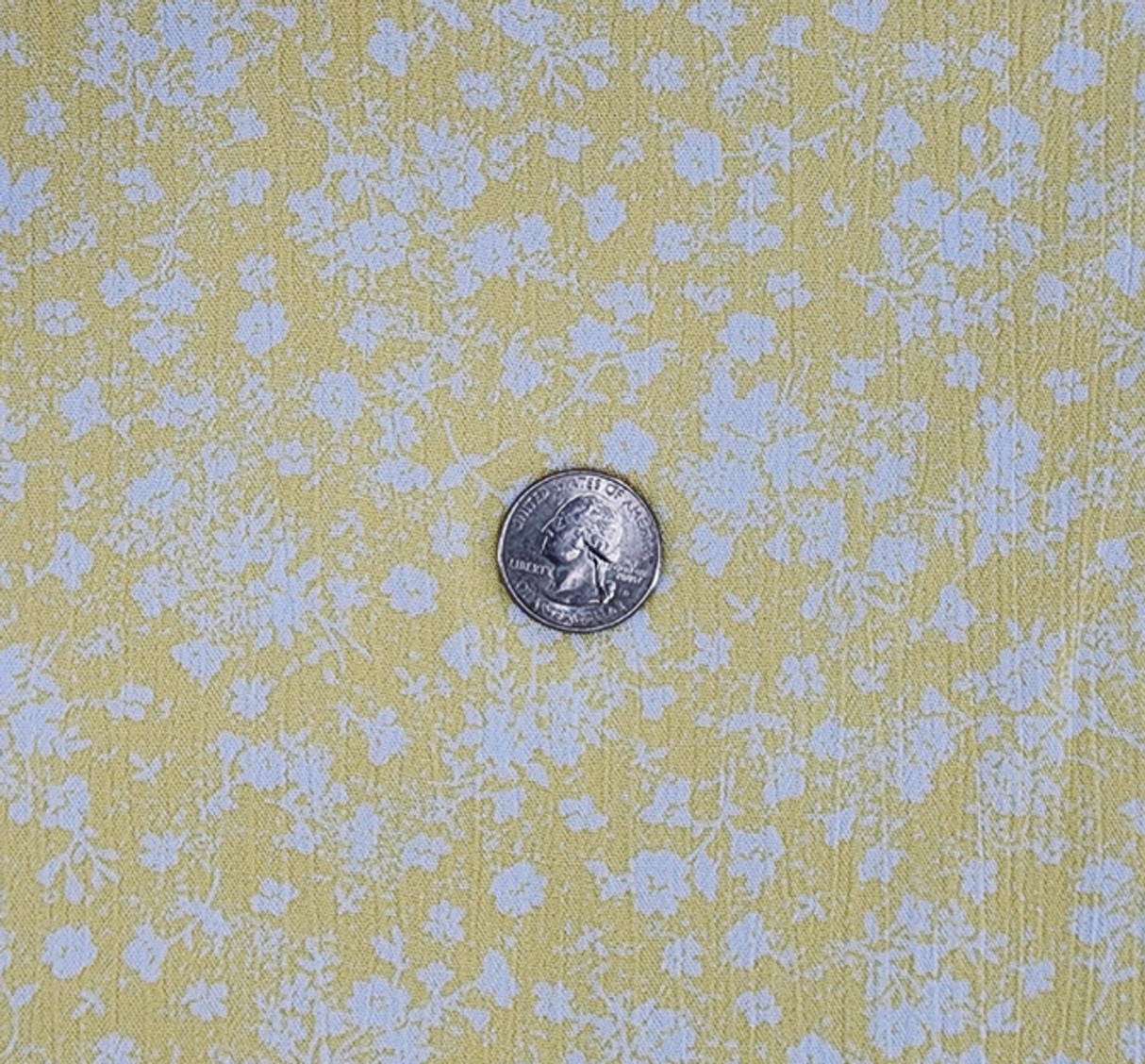 1 Yard Yellow Rayon Crinkle Apparel Fabric 100% Rayon Lightweight Crepon, 50/52" Wide Woven Dress Material