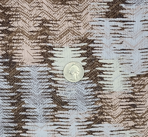 1 Yard Lightweight Dune Rayon Crinkle Fabric for Dresses Skirts Blouses Draping 50/52 Inch Width