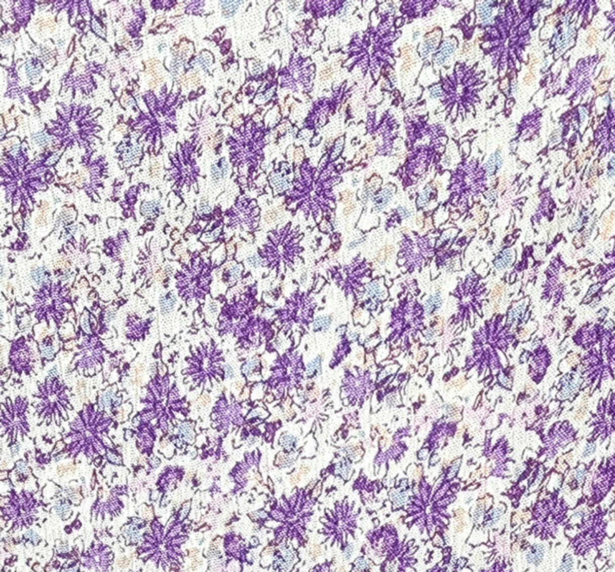 1 Yard Violet Rayon Crinkle Crepon Fabric Rayon Lightweight Textured Apparel 50/52 Inch Width