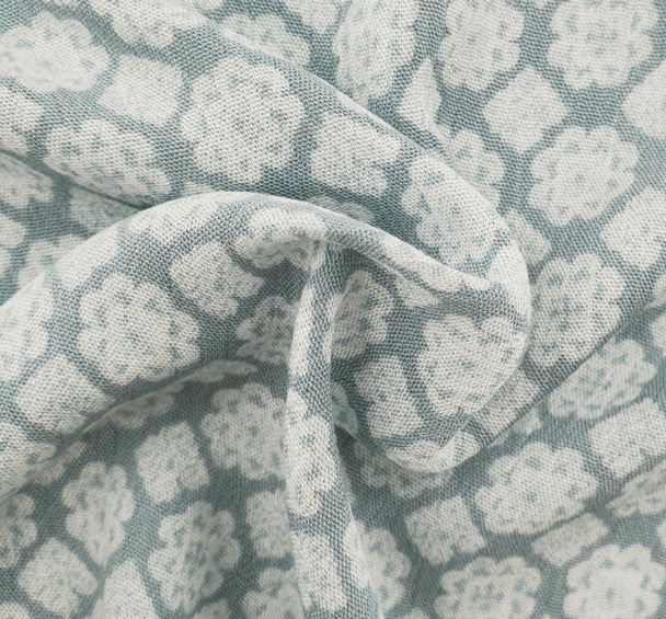 1 Yard Lightweight Sage Rayon Crinkle Fabric For Dresses Blouses Skirts Draping Apparel 50/52"width