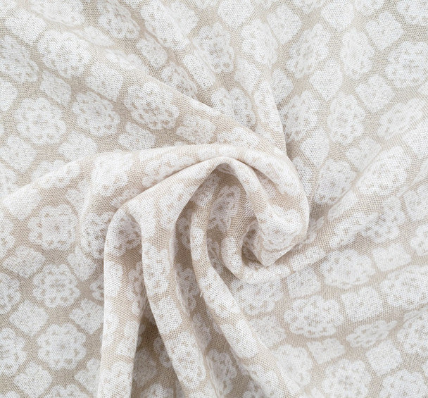 1 Yard Taupe Rayon Crepon Fabric For Blouses Dresses Skirts Sewing Projects Lightweight 50/52" Width