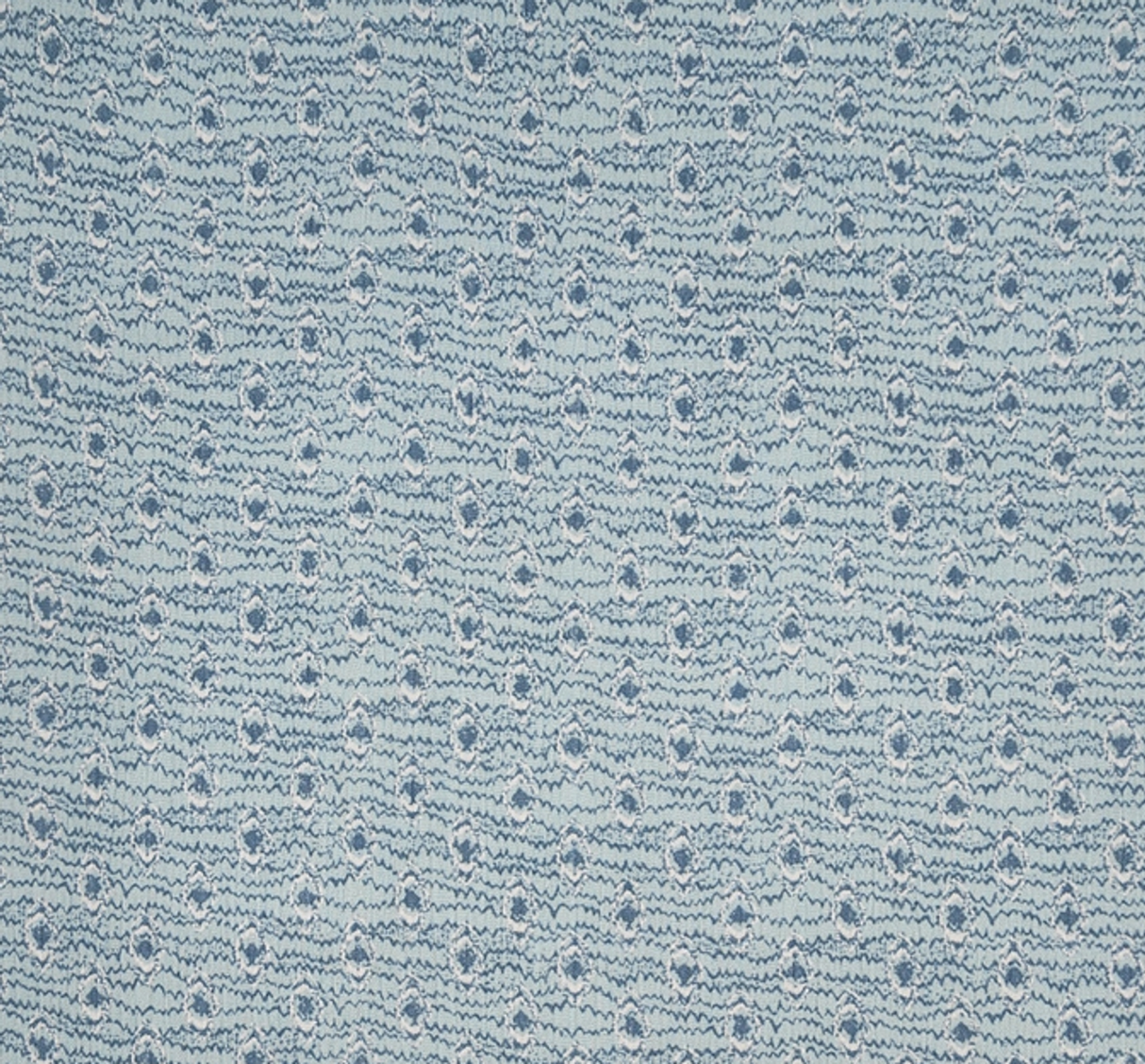 1 Yard 50/52" Wide Blue Gray Rayon Crinkle Fabric Lightweight 125 GSM Crepon Material