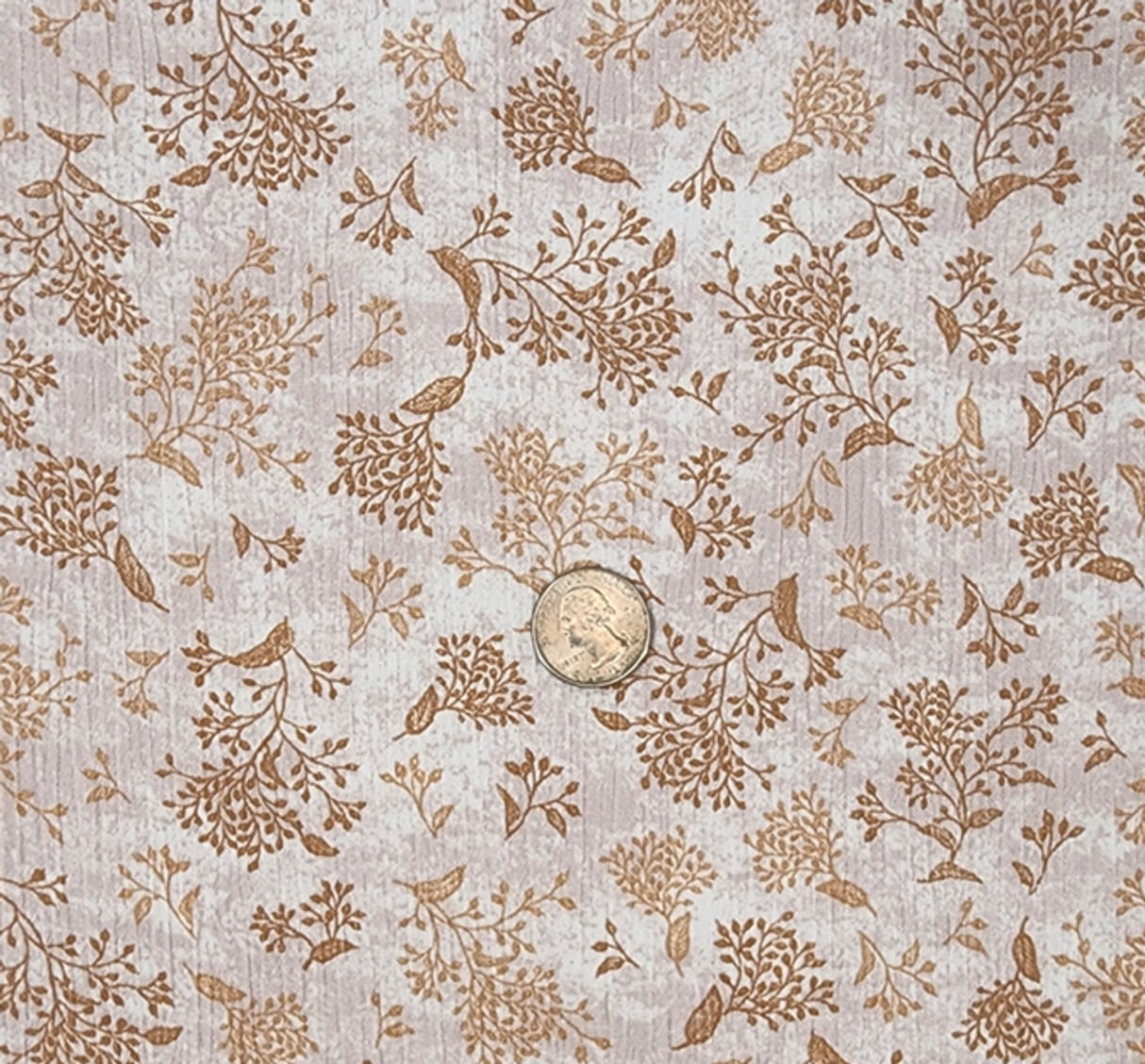 1 Yard 50/52" Taupe 100% Rayon Crinkle Fabric Lightweight 125 GSM Textured Crepon