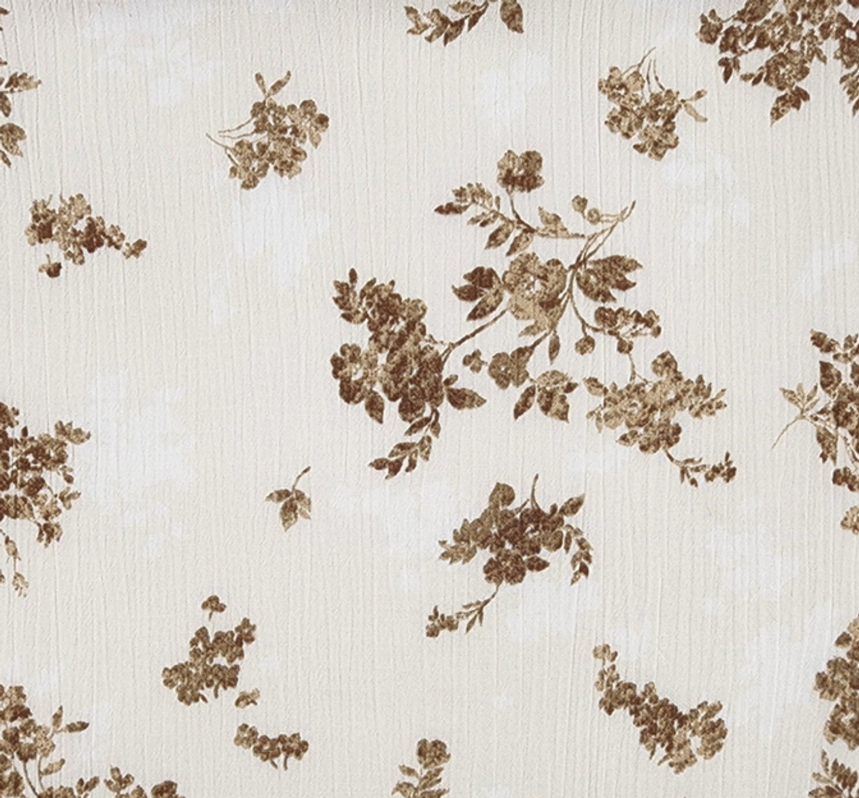 1 Yard Wide 50/52" Rayon Crinkle Taupe Fabric Lightweight Woven Apparel
