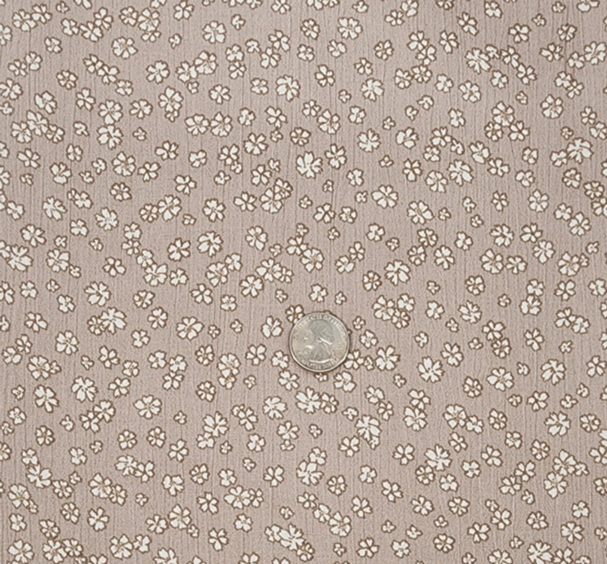 1 Yard Rayon Crinkle Cement Apparel Fabric, 50/52" Wide, Lightweight, Soft Drape