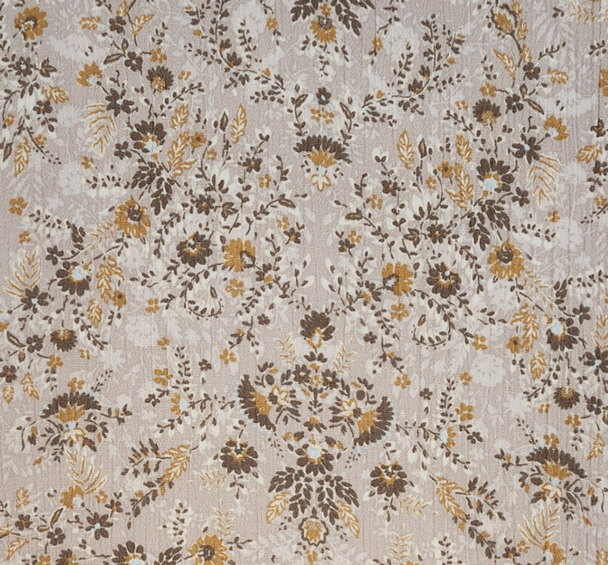 1 yard Cement Gray Rayon Crinkle Fabric Rayon Soft Textured Crepon Apparel 50/52 Inch Width