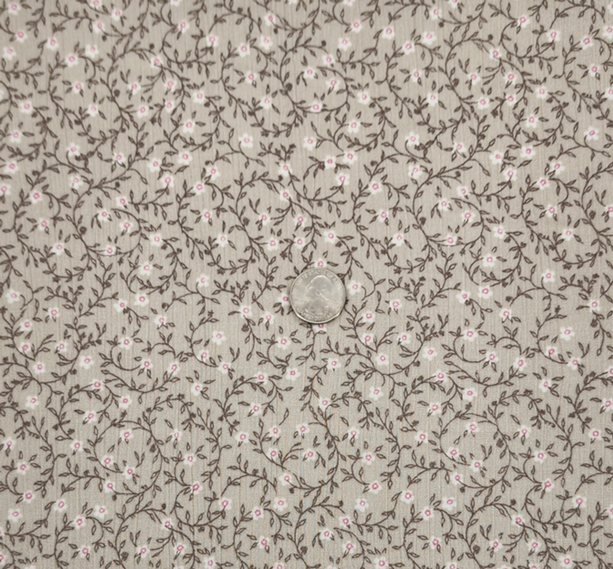 1 Yard Rayon Crinkle Fabric Cement Rayon Cement 50 to 52 Inches Wide