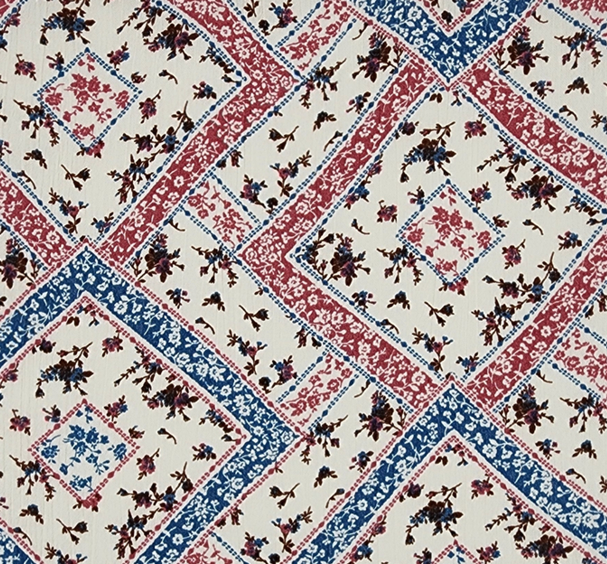 1 Yard Rayon Crinkle Spring Blue Fabric 50/52" Wide, Lightweight Apparel Textile