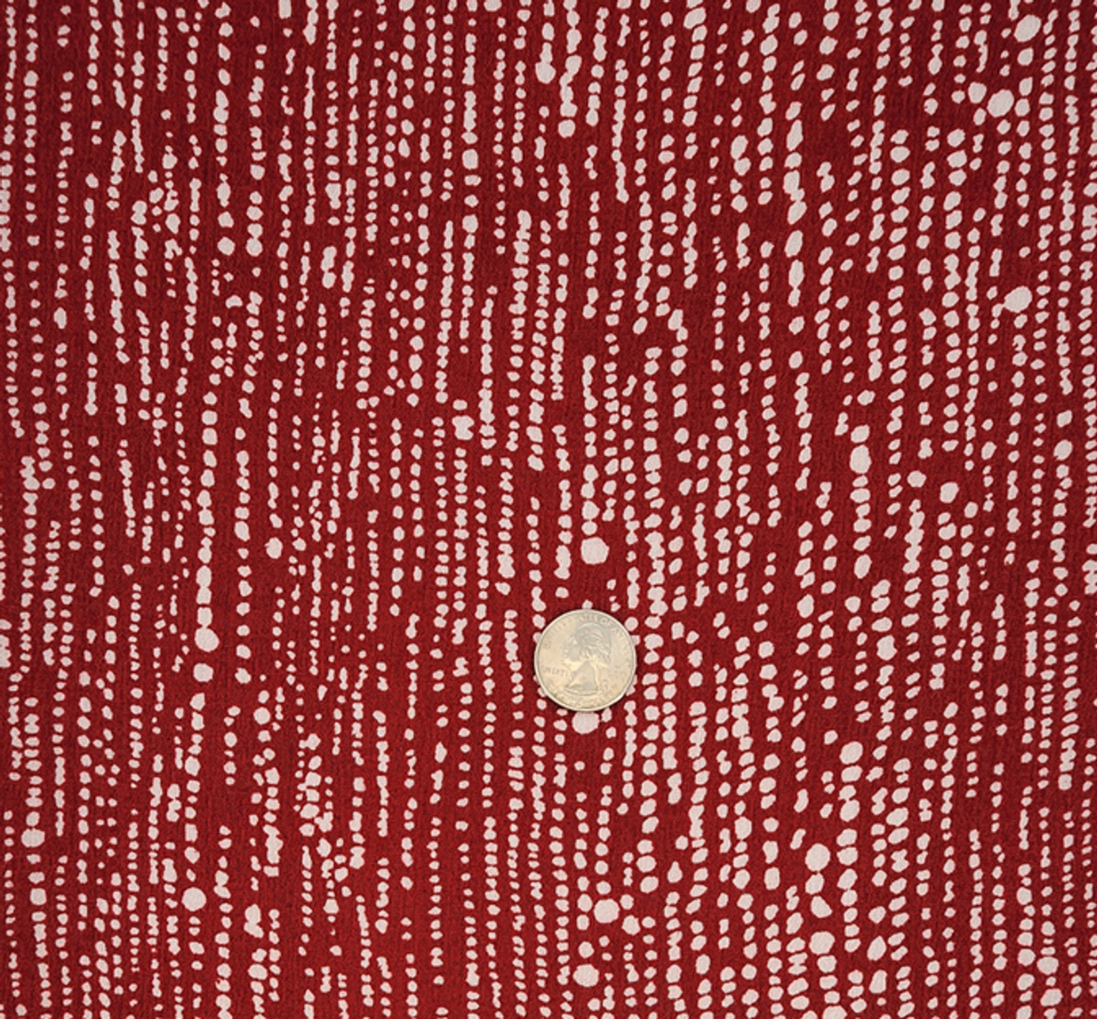 Rayon Crinkle Red Soft Textured Rayon 1 Yard Fabric for Dresses, Blouses & More 50/52” Wide