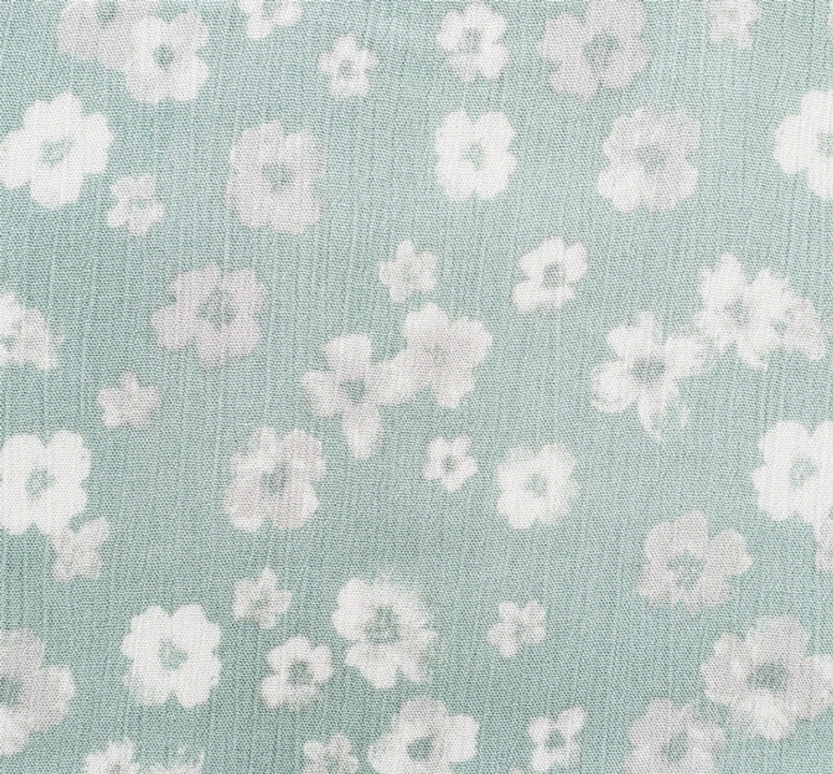 1 Yard Rayon Crinkle Sage Woven Fabric, 50/52? Wide 100% Rayon