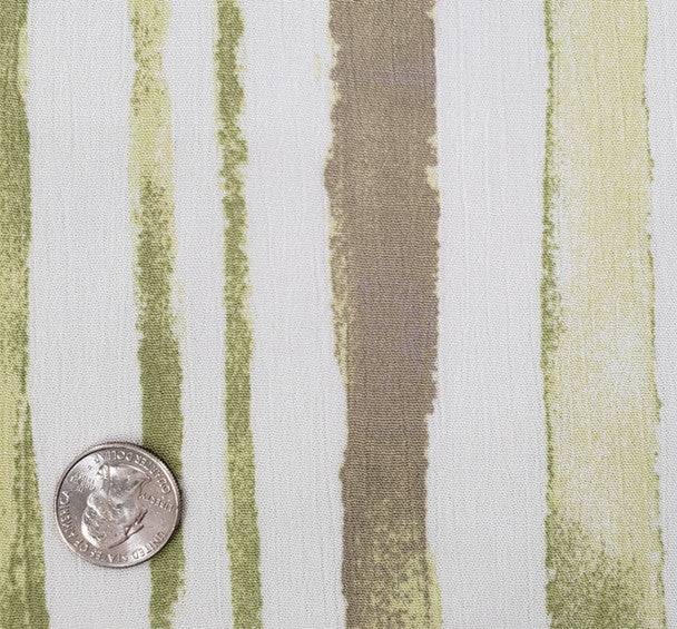 1 Yard Rayon Crinkle Fabric Lime Ivory Ideal for Summer Dresses Skirts and Apparel 50/52" Width