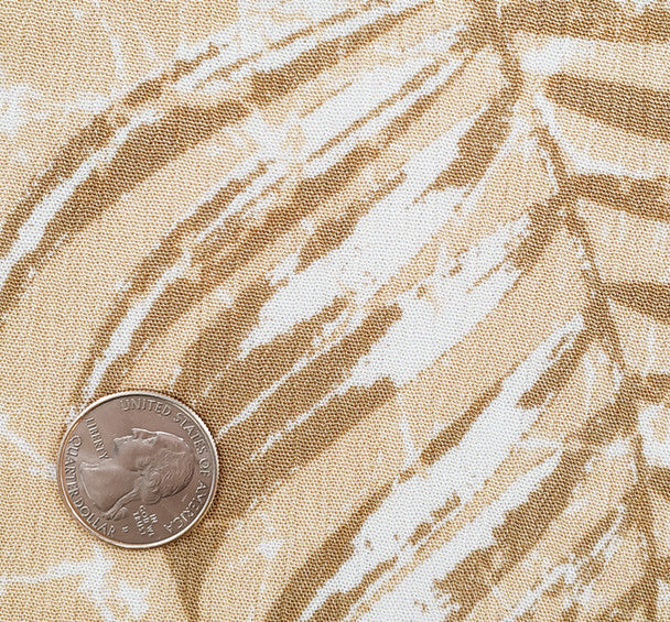 1 Yard Taupe Rayon Crinkle Woven Fabric Neutral Taupe Perfect For Everyday Wear, Business Casual 50/52" Width
