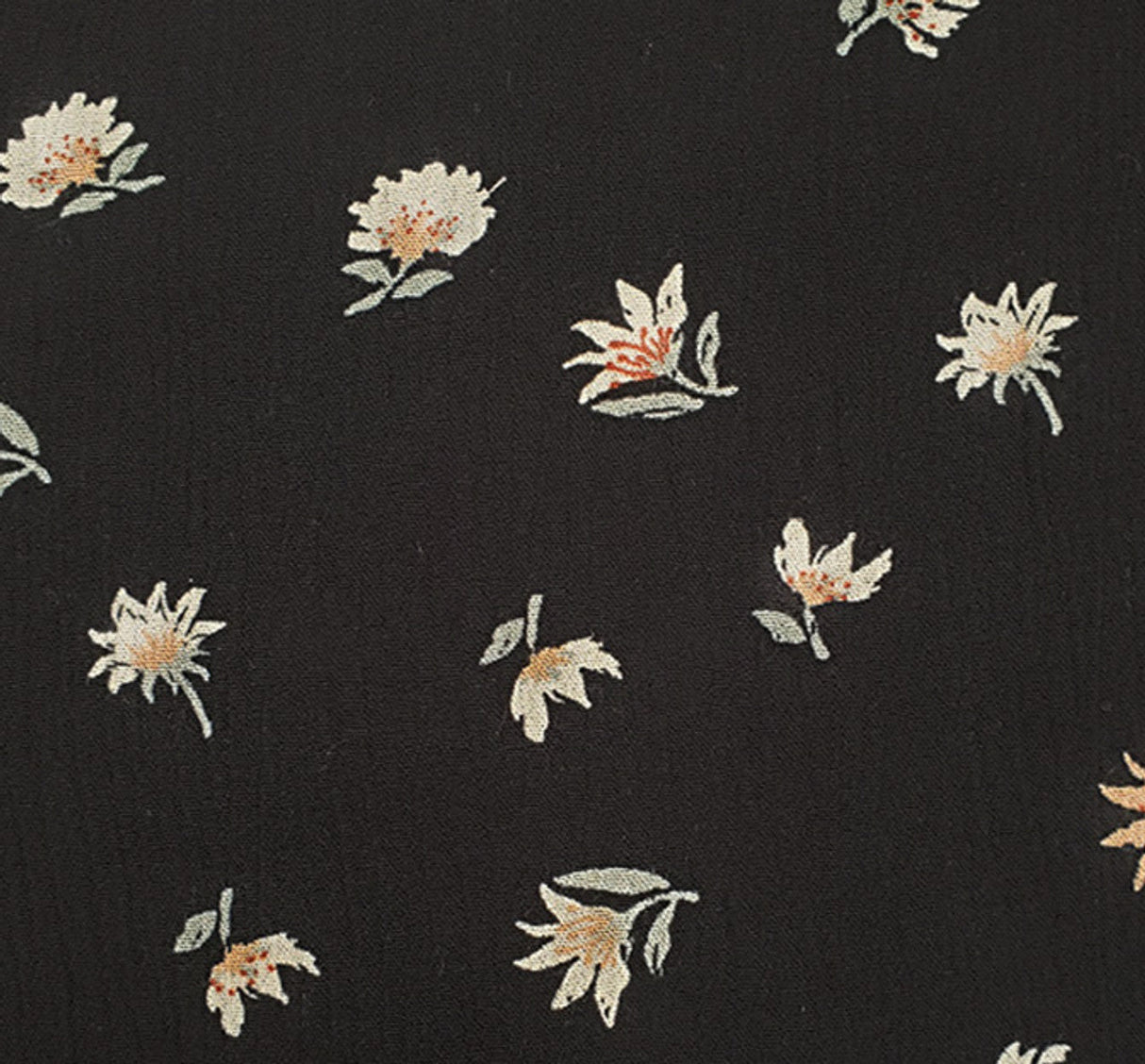 1 Yard 50/52" Black Olive Rayon Crepon Fabric 50/52" Lightweight Woven Crinkle Material for Garments & Accessories