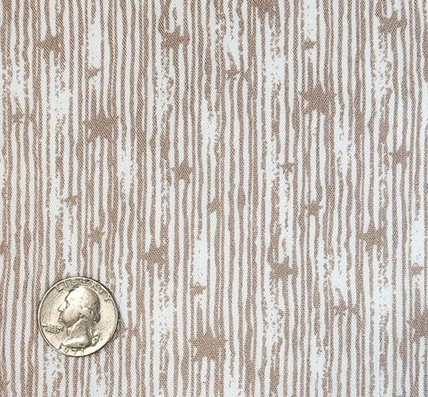1 Yard Taupe Rayon Crinkle Fabric Soft Pleated Texture for Stylish Dresses Flowy Blouses and Skirts 50/52 Inch Width