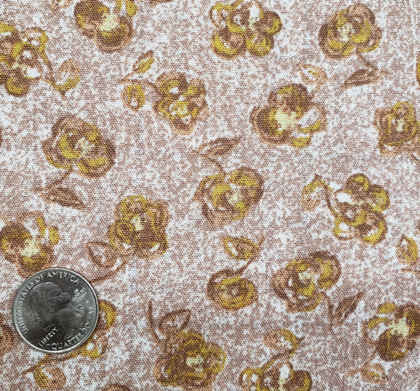 1 Yard Tan Rayon Crinkle Fabric Lightweight with Soft Textured Finish for Blouses Dresses and Skirts 50/52 Inch Width