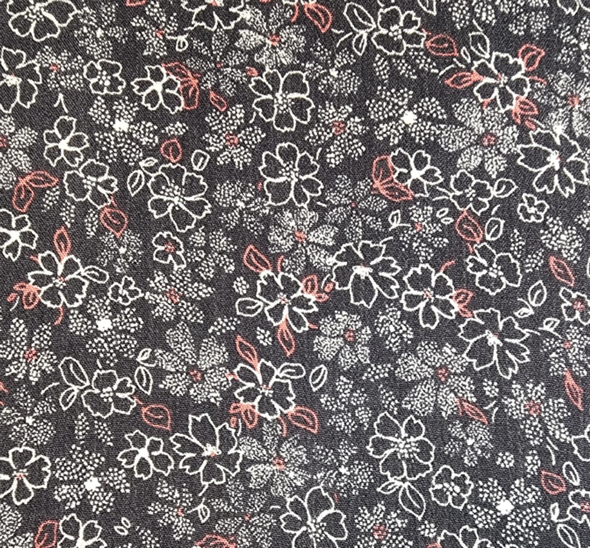 1 Yard Polar Night Rayon Crinkle Fabric 100% Rayon Lightweight Woven Crepon, 50/52" Wide