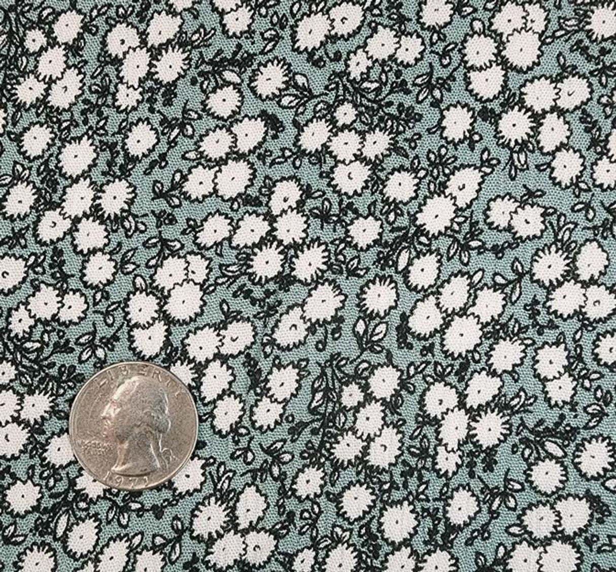 1 Yard Sage Rayon Crinkle Fabric Lightweight Textured Apparel Material 50/52 Inch Width