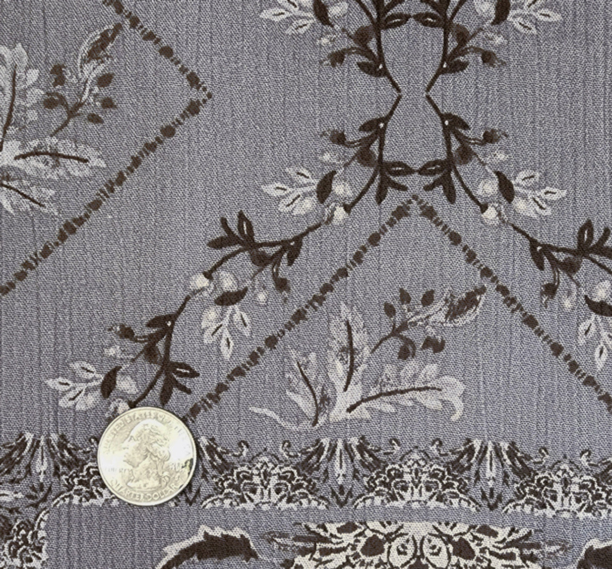 1 Yard Rayon Crinkle Crepon Apparel Fabric, Warm Gray, 50/52" Wide, Lightweight & Textured