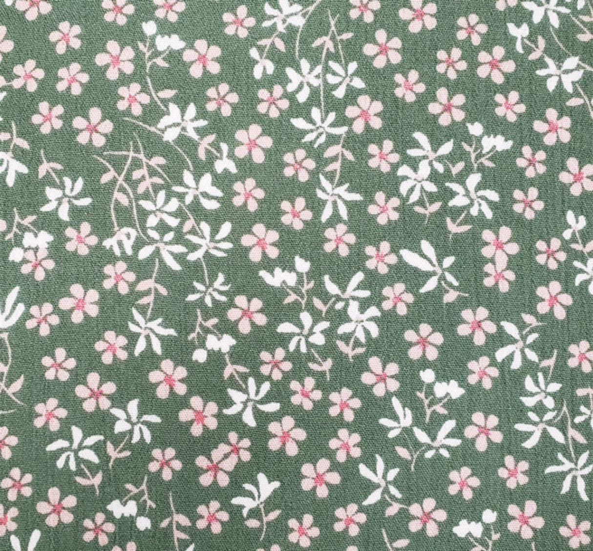 1 Yard Rayon Crinkle Fabric Dark Ivy Rayon Dark Ivy 50 to 52 Inches Wide