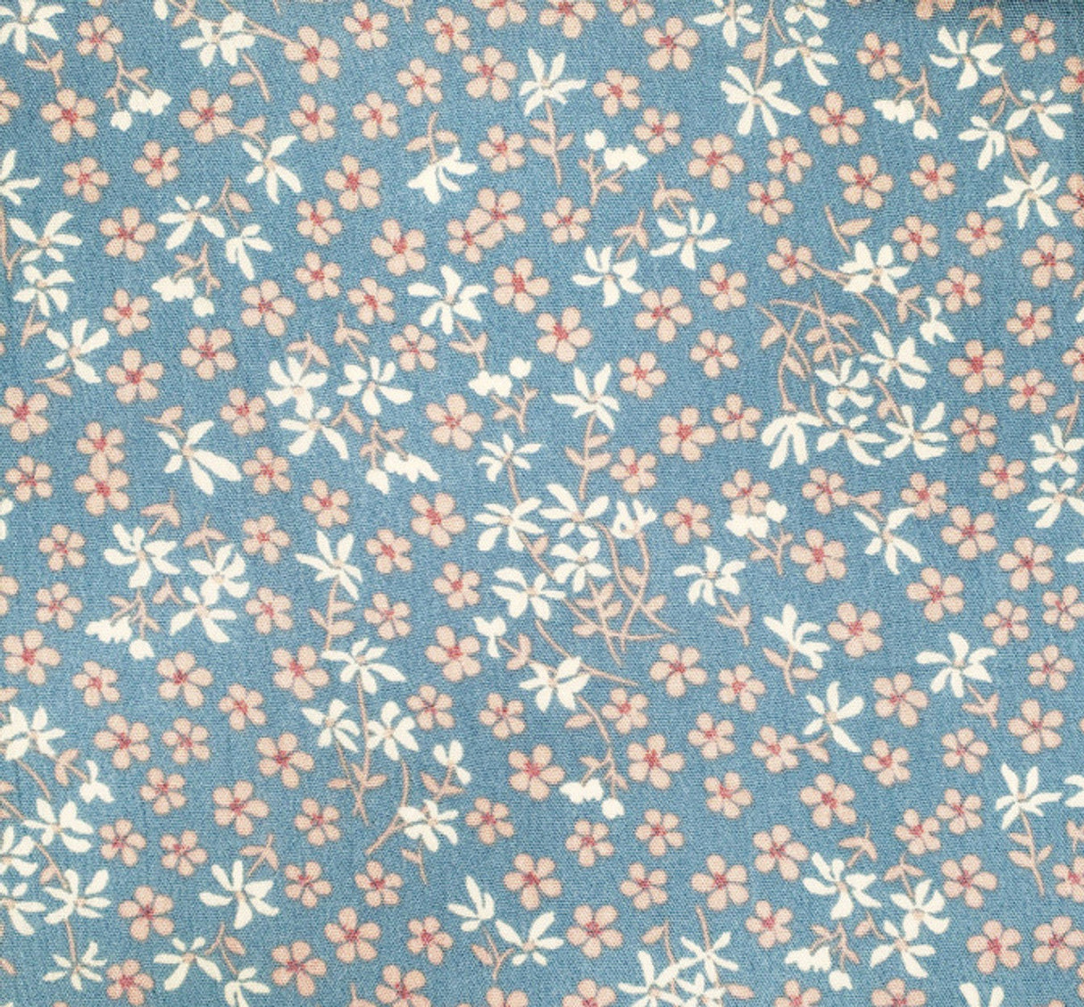 1 Yard Rayon Crinkle Crepon Spring Blue Fabric, 50/52" Wide Lightweight Apparel Material
