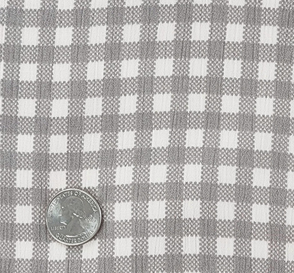1 Yard Rayon Crinkle Fabric Dark Cement Rayon Dark Cement 50 to 52 Inches Wide