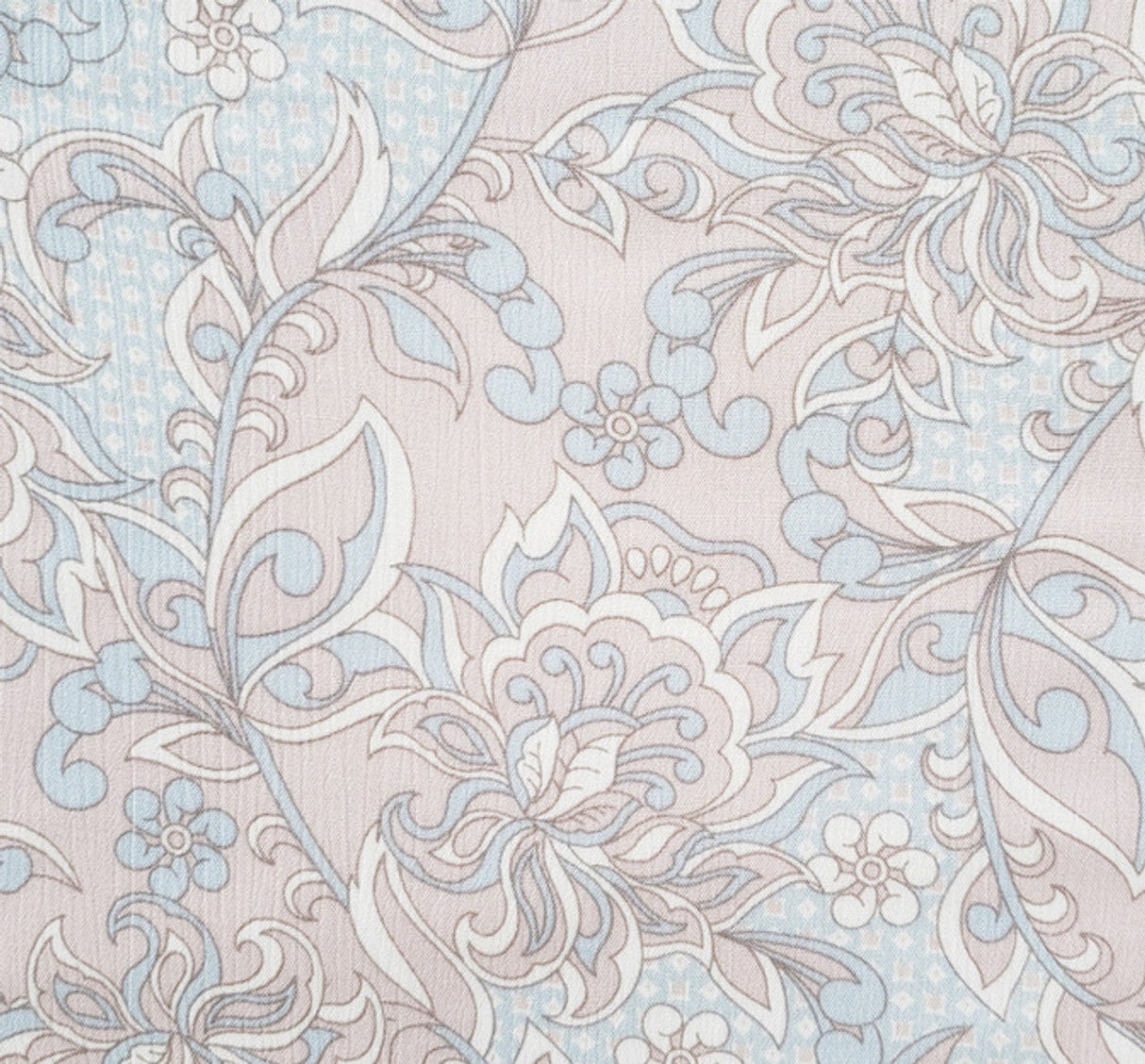 1 Yard Rayon Crinkle Fabric Sky Gray 50/52" Lightweight, Drapey Crepon for Stylish Apparel