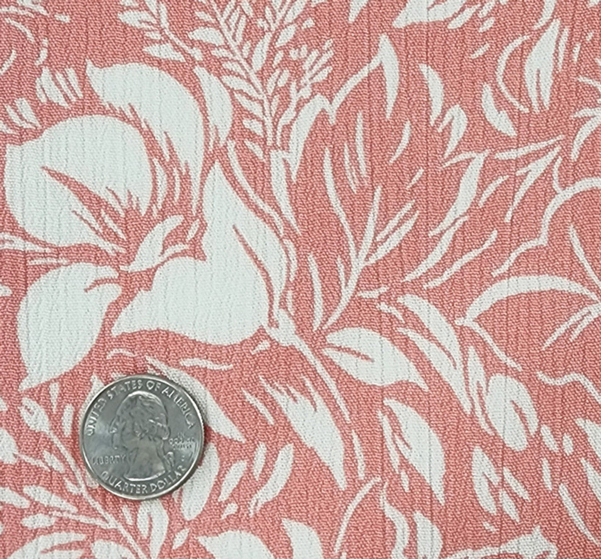 1 Yard Rayon Crinkle Fabric 50/52" Wide, Lightweight Canyon Sunset Crepon for Apparel