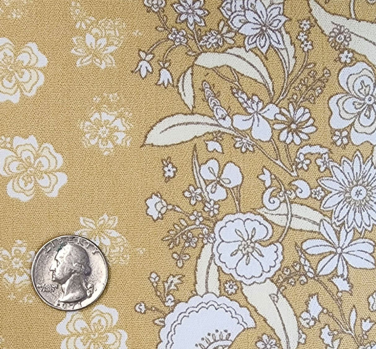 1 Yard Rayon Crinkle Crepon Fabric Mango, Lightweight Woven Apparel Material 50/52" Wide