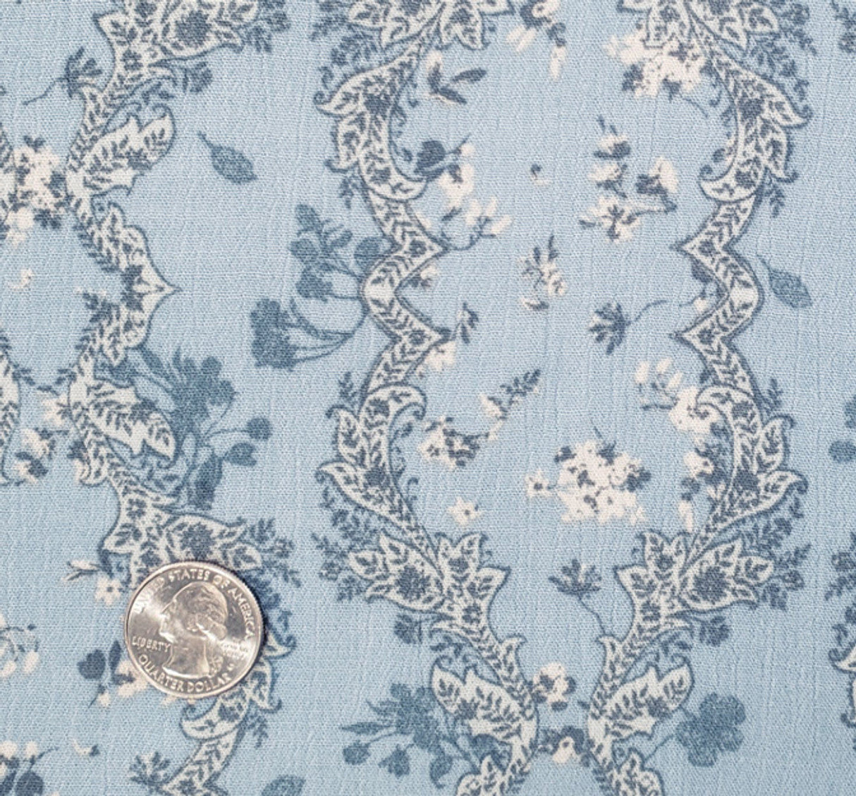 1 Yard Rayon Crinkle Lightweight Drapey Fabric for Stylish Dresses Skirts Blouses Width 50/52"