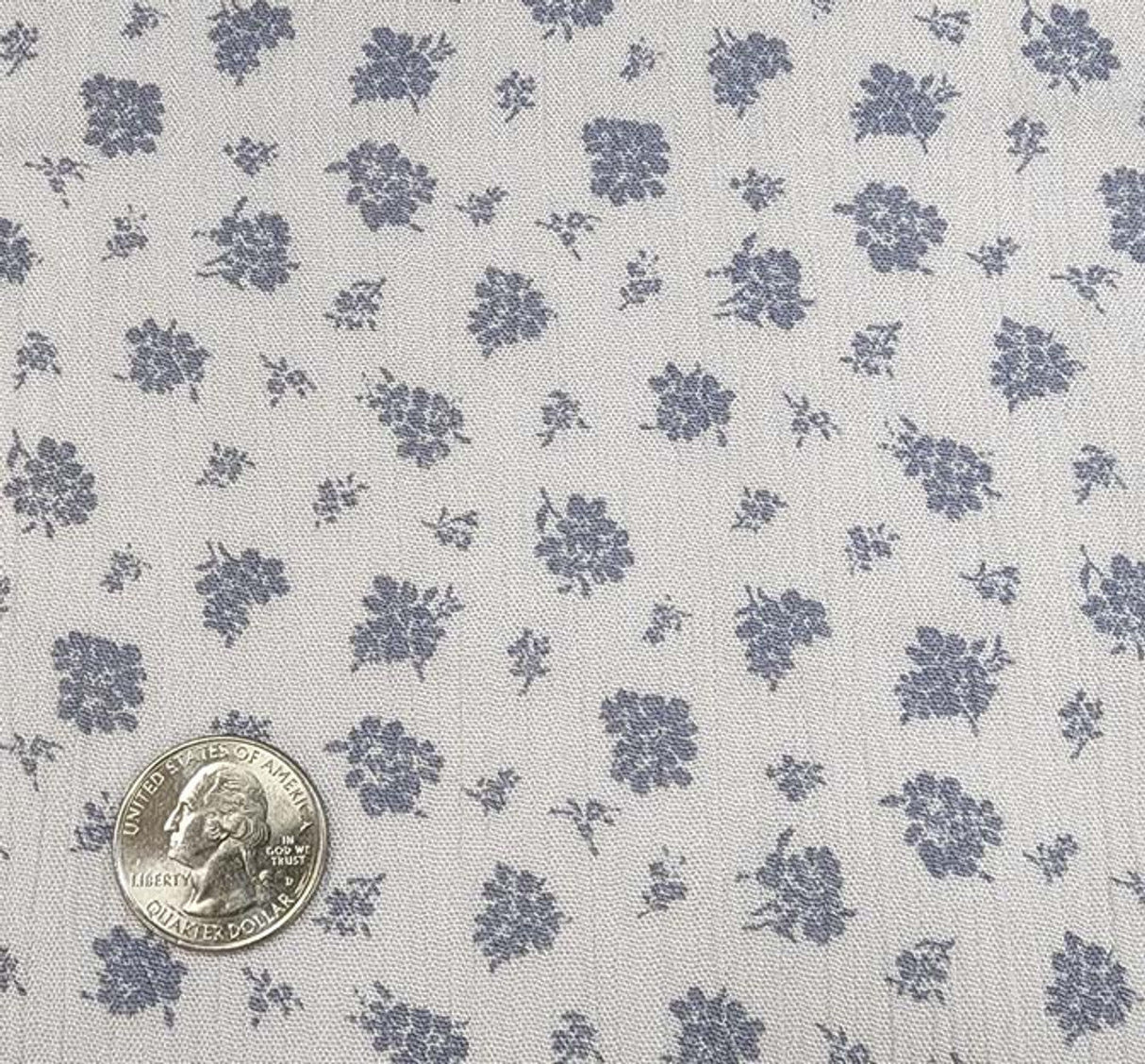 Rayon Crinkle Cool Gray 1 Yard Lightweight Textured Crepon Fabric