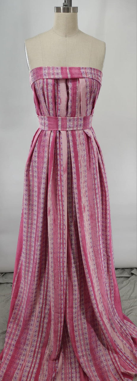 Rayon Nylon Poplin Pink 57/58" 1 Yard Lightweight & Durable Apparel Fabric for Dresses & Blouses