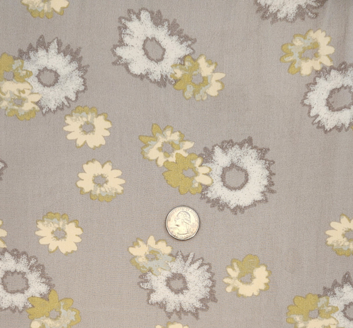 Rayon Poplin Cement 1 Yard Lightweight 55/56" Apparel Fabric