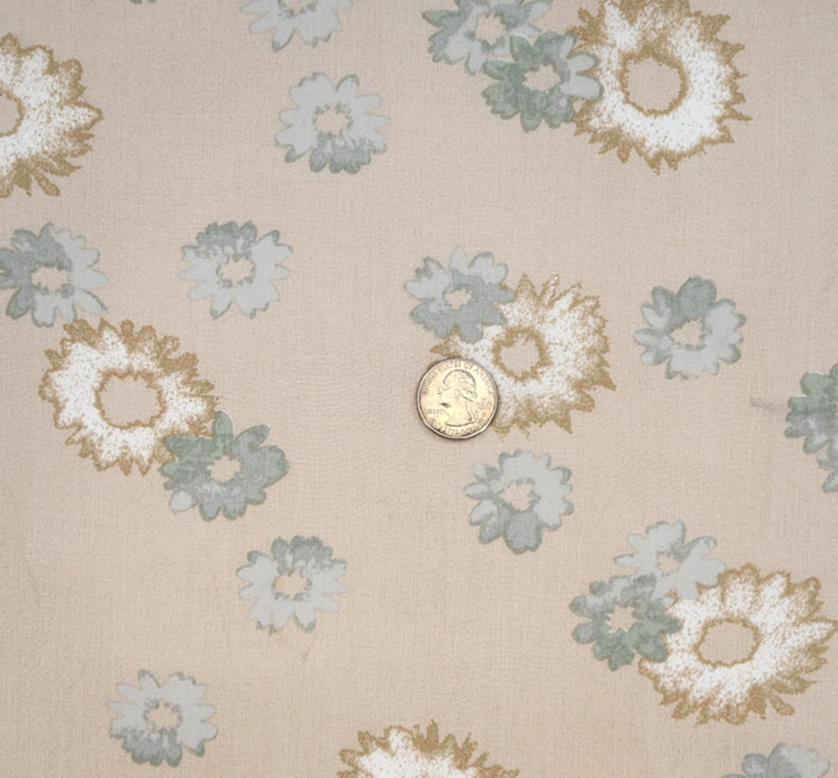 1 Yard Drapey Rayon Poplin Fabric Cream Bread For Stylish Apparel Designs 55/56 Inches Width