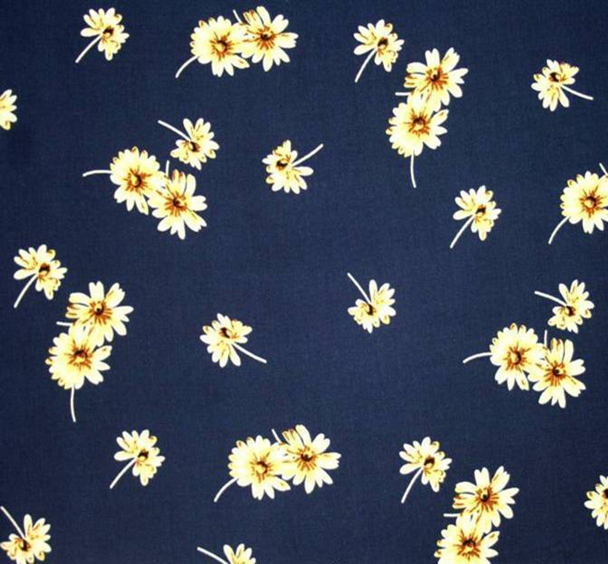 1 Yard Navy Ivory Rayon Crinkle Fabric For Evening Dresses Blouses Skirts Apparel 52/54" Width