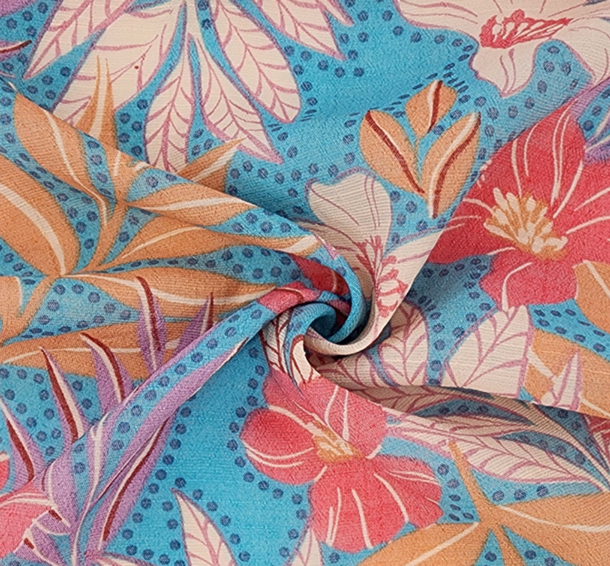 Rayon Nylon Soft Slub Turquoise 58/59? Lightweight, Breathable Apparel 1 Yard Fabric