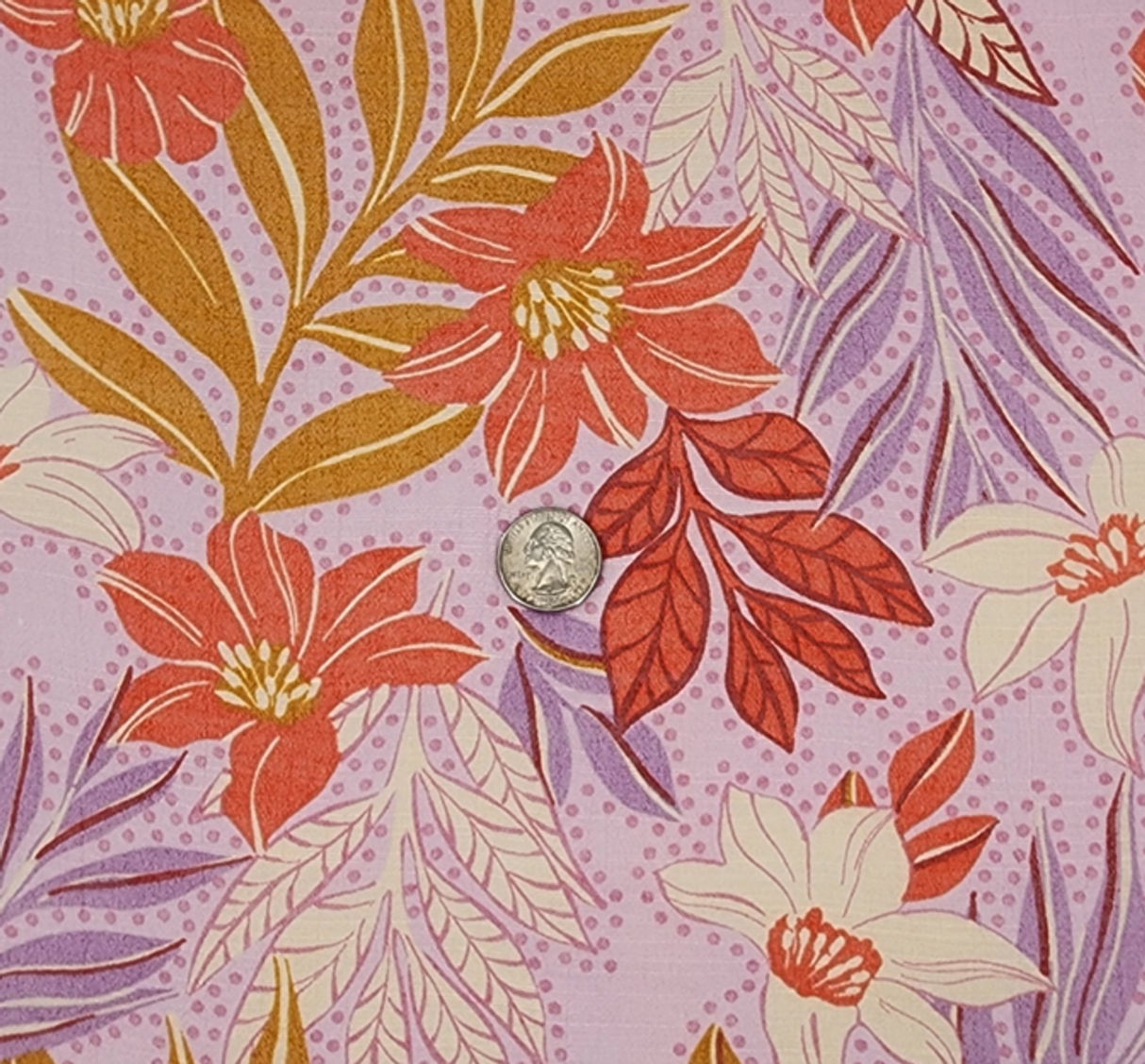 1 Yard Soft Slub Rayon Nylon Fabric Violet Lightweight Apparel Material 58/59 Inches Width