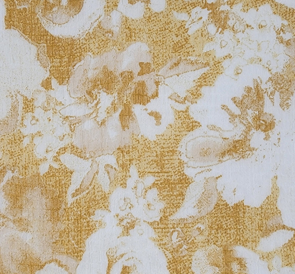 Pale Yellow Sheersucker Chiffon Fabric 57/58" Wide 1 Yard Lightweight Textured Polyester