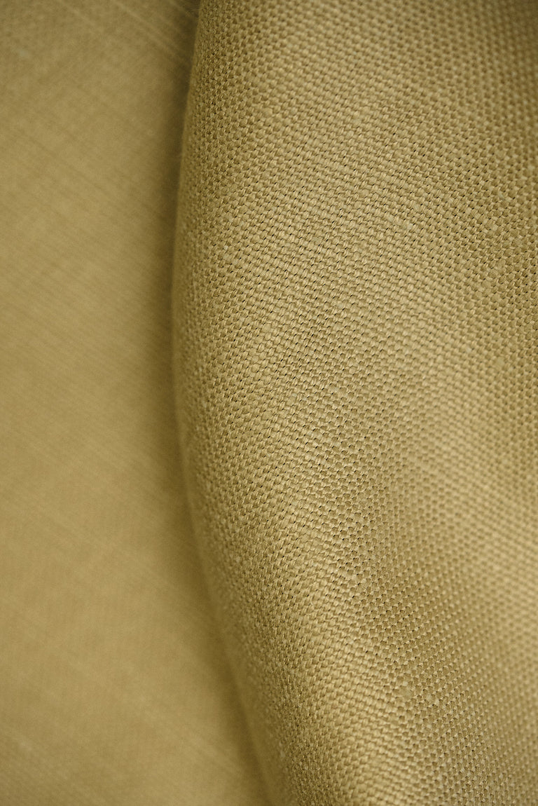 1 Yard Solid Sage Pure Linen Canvas Fabric 10.5 oz Softened 58 Inches Wide