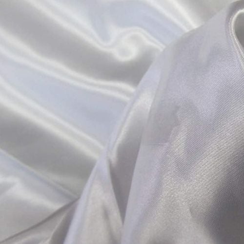 1 Yard Premium Satin Fabric by the Yard for Apparel & Events - Smooth & Lustrous 60" Width