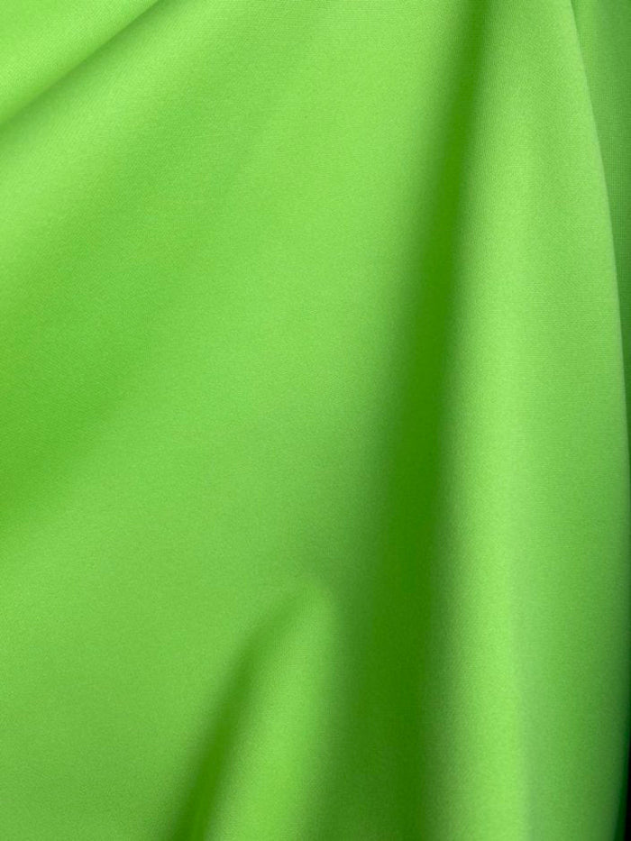 1 Yard Scuba Stretch Knit Fabric Heavyweight Smooth Double Knit for Apparel & Crafts